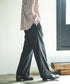 MR.OLIVE/RETRO POLYESTER TWILL / EASY TWO PLEATS STA-PREST WIDE PANTS ミスターオリーブ/レトロポリエステルツイル/イージースタプレストワイドパンツ
